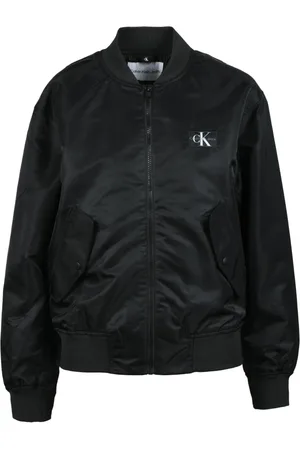 Calvin Klein Dames, Jassen, Zwart, Maat: S Polyamide