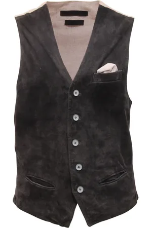 THE JACK LEATHERS Heren, Pakken, Zwart, Maat: M Katoen