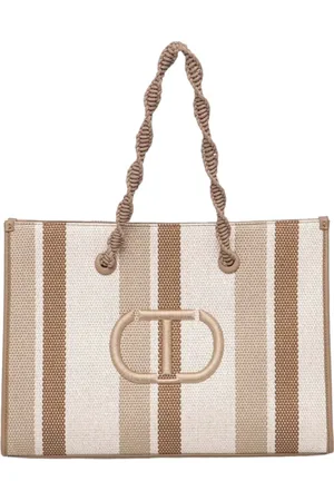 Twin-Set Dames, Tassen, , Maat: ONE Size Leer