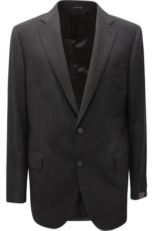 LARDINI Heren, Jassen, Zwart, Maat: 3XL Wol