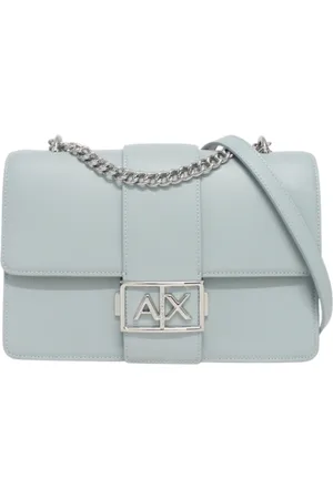 Armani Exchange Dames, Tassen, Blauw, Maat: ONE Size Leer