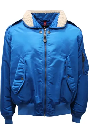 Alpha Industries Heren, Jassen, Blauw, Maat: L