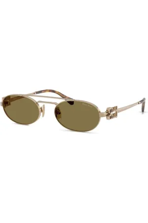 Miu Miu Dames, Accessoires, Geel, Maat: 53 MM