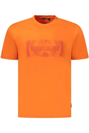 Napapijri Heren, Tops, Oranje, Maat: XL Katoen