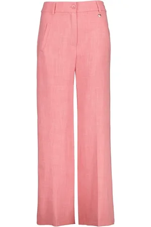 AMELIE & AMELIE Dames, Broeken, Roze, Maat: L