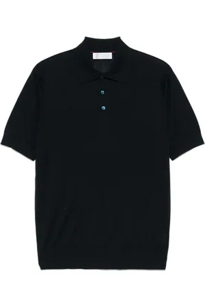Brunello Cucinelli Heren, Tops, Blauw, Maat: L