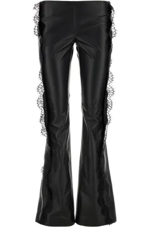 OFF-WHITE Dames, Broeken, Zwart, Maat: XS