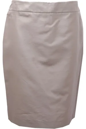 Emporio Armani Dames, Rokken, Grijs, Maat: XL Katoen