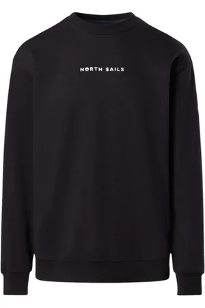 North Sails Heren, Sweatshirts & Hoodies, Zwart, Maat: XL Katoen