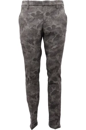 Dondup Heren, Broeken, Zwart, Maat: W38 Wol