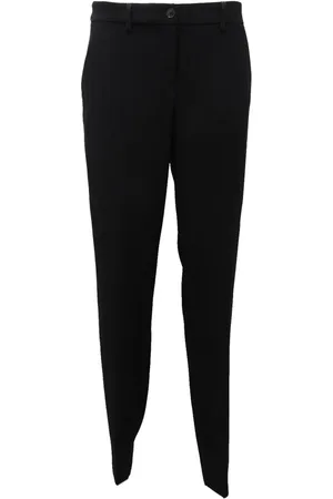 Emporio Armani Dames, Broeken, Zwart, Maat: S