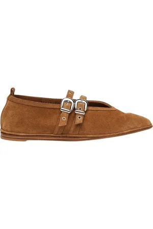 Elia Maurizi Dames, Schoenen, Bruin, Maat: 38 EU Suède