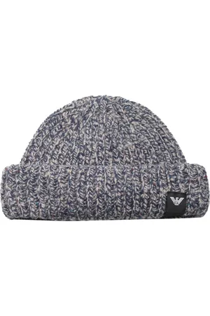 Emporio Armani Heren, Accessoires, Blauw, Maat: L Wol