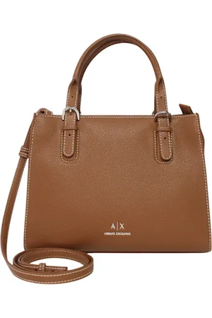 Armani Exchange Dames, Tassen, Bruin, Maat: ONE Size Leer