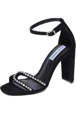 Steve Madden Dames, Schoenen, Zwart, Maat: 38 1/2 EU Suède