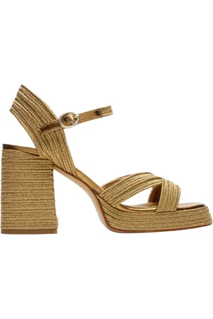 Castaner Dames, Schoenen, Geel, Maat: 39 EU Leer