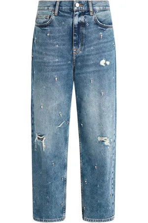 Liu Jo Dames, Jeans, Blauw, Maat: W31 Katoen