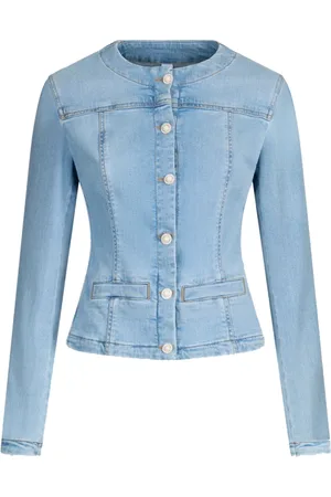 Liu Jo Dames, Jassen, Blauw, Maat: M Denim