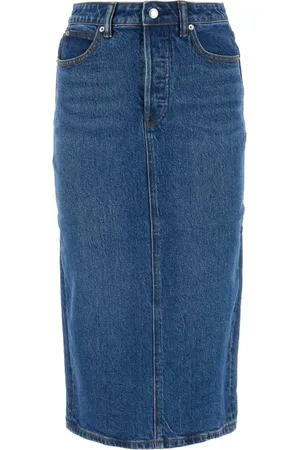 Alexander Wang Dames, Rokken, Blauw, Maat: W25 Denim
