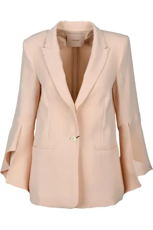 Twin-Set Dames, Jassen, Roze, Maat: S Leer