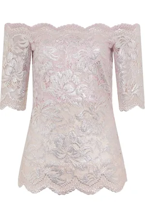 Paco rabanne Dames, Blouses & Shirts, Roze, Maat: S Polyamide