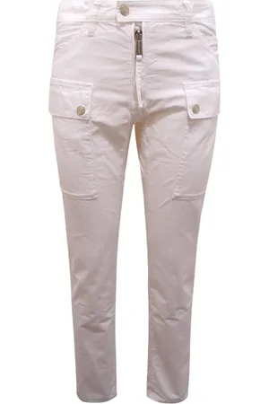 Dsquared2 Heren, Broeken, Wit, Maat: XS