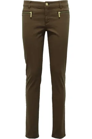Michael Kors Dames, Broeken, Bruin, Maat: XS