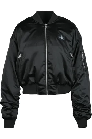 Calvin Klein Dames, Jassen, Zwart, Maat: S Poliester