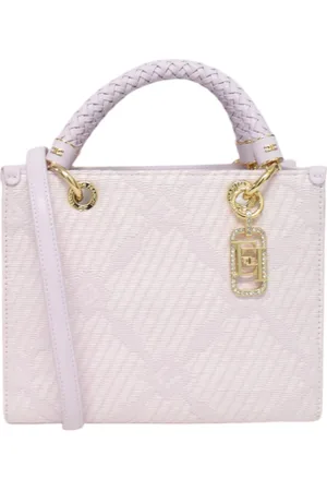 Elisabetta Franchi Dames, Tassen, Paars, Maat: ONE Size Leer