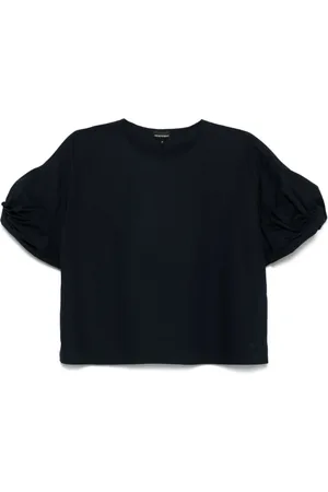 Emporio Armani Dames, Blouses & Shirts, Blauw, Maat: M