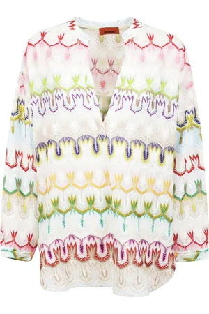 Missoni Dames, Blouses & Shirts, Veelkleurig, Maat: M