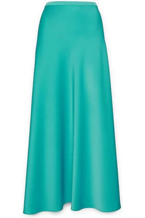 Elena Miro Dames, Rokken, Groen, Maat: 2XL Satijn