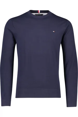 Tommy Hilfiger Heren, Sweatshirts & Hoodies, Blauw, Maat: 2XL Katoen