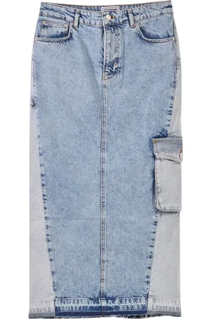 Moschino Dames, Rokken, Blauw, Maat: W28 Denim