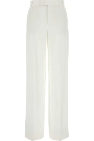 BLUMARINE Dames, Broeken, Wit, Maat: S