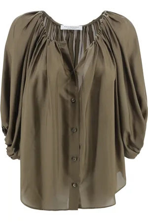 Serafini Dames, Blouses & Shirts, Bruin, Maat: XS