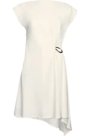 Liu Jo Dames, Jurken, Wit, Maat: S Viscose