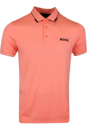HUGO BOSS Heren, Tops, Roze, Maat: L Katoen