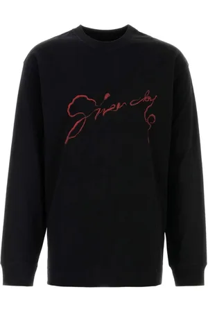 Givenchy Heren, Tops, Zwart, Maat: M Katoen