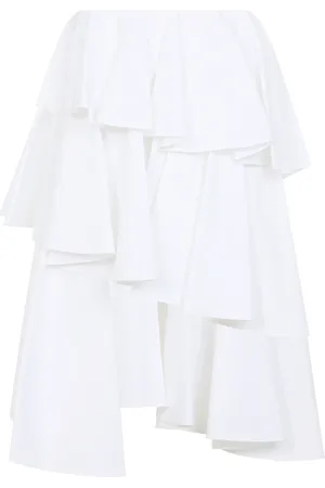Alaïa Dames, Rokken, Wit, Maat: S Katoen