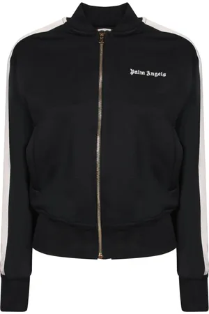 Palm Angels Dames, Sweatshirts & Hoodies, Zwart, Maat: XS Poliester