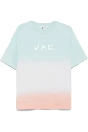 A.P.C. Heren, Tops, Veelkleurig, Maat: L Katoen