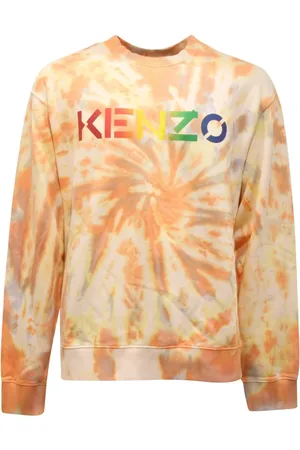 Kenzo Heren, Sweatshirts & Hoodies, Oranje, Maat: L Fleece