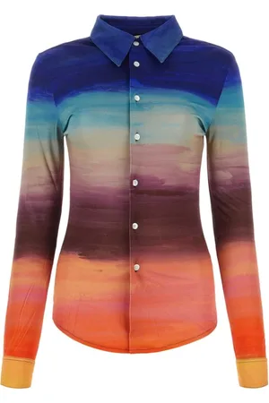 Marni Dames, Blouses & Shirts, Veelkleurig, Maat: XS Viscose