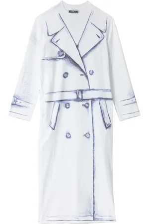 Moschino Dames, Jurken, Veelkleurig, Maat: M Katoen