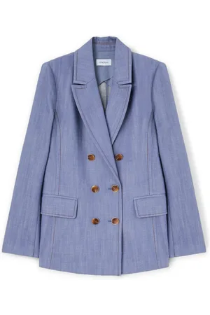 Motivi Dames, Jassen, Blauw, Maat: S Katoen