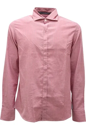 Emporio Armani Heren, Overhemden, Rood, Maat: M Denim