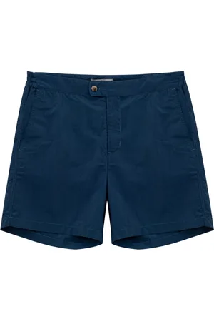 CANALI Heren, Badkleding, Blauw, Maat: L Polyamide