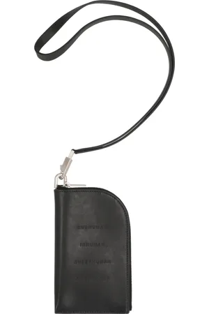 Rick Owens Heren, Accessoires, Zwart, Maat: ONE Size Leer