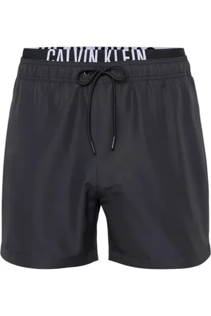 Calvin Klein Heren, Badkleding, Zwart, Maat: S Poliester